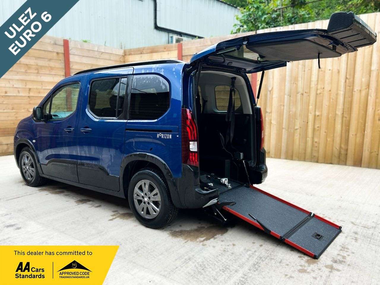 A 2023 PEUGEOT RIFTER 4 Seat Auto Wheelchair Accessible Disabled Access Vehicle WAV A 2023 PEUGEOT RIFTER 4 Seat Auto Wheelchair Accessible Disabled Access Vehicle WAV