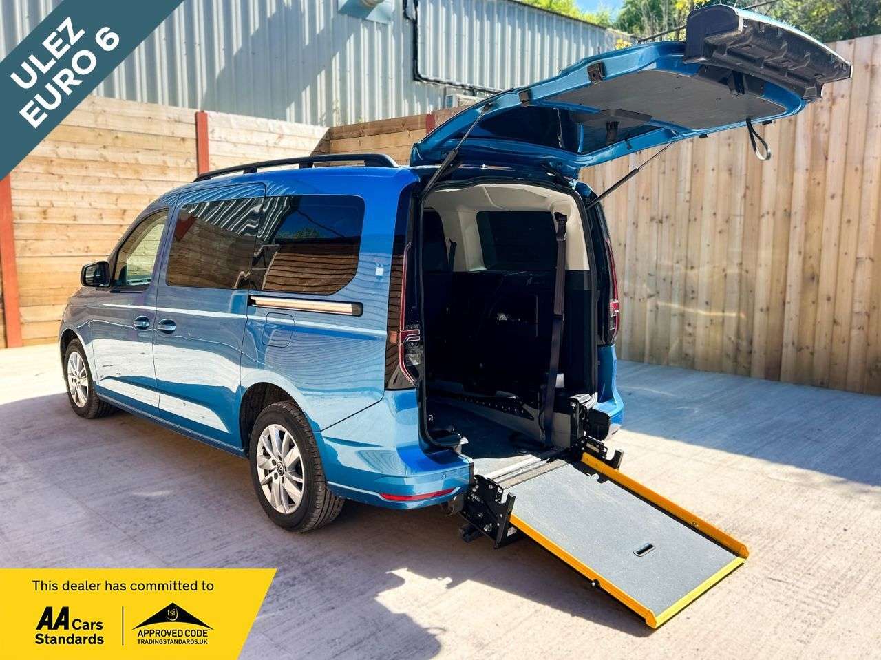 A 2023 VOLKSWAGEN CADDY MAXI 5 Seat Auto Wheelchair Accessible Disabled Access Vehicle WAV A 2023 VOLKSWAGEN CADDY MAXI 5 Seat Auto Wheelchair Accessible Disabled Access Vehicle WAV