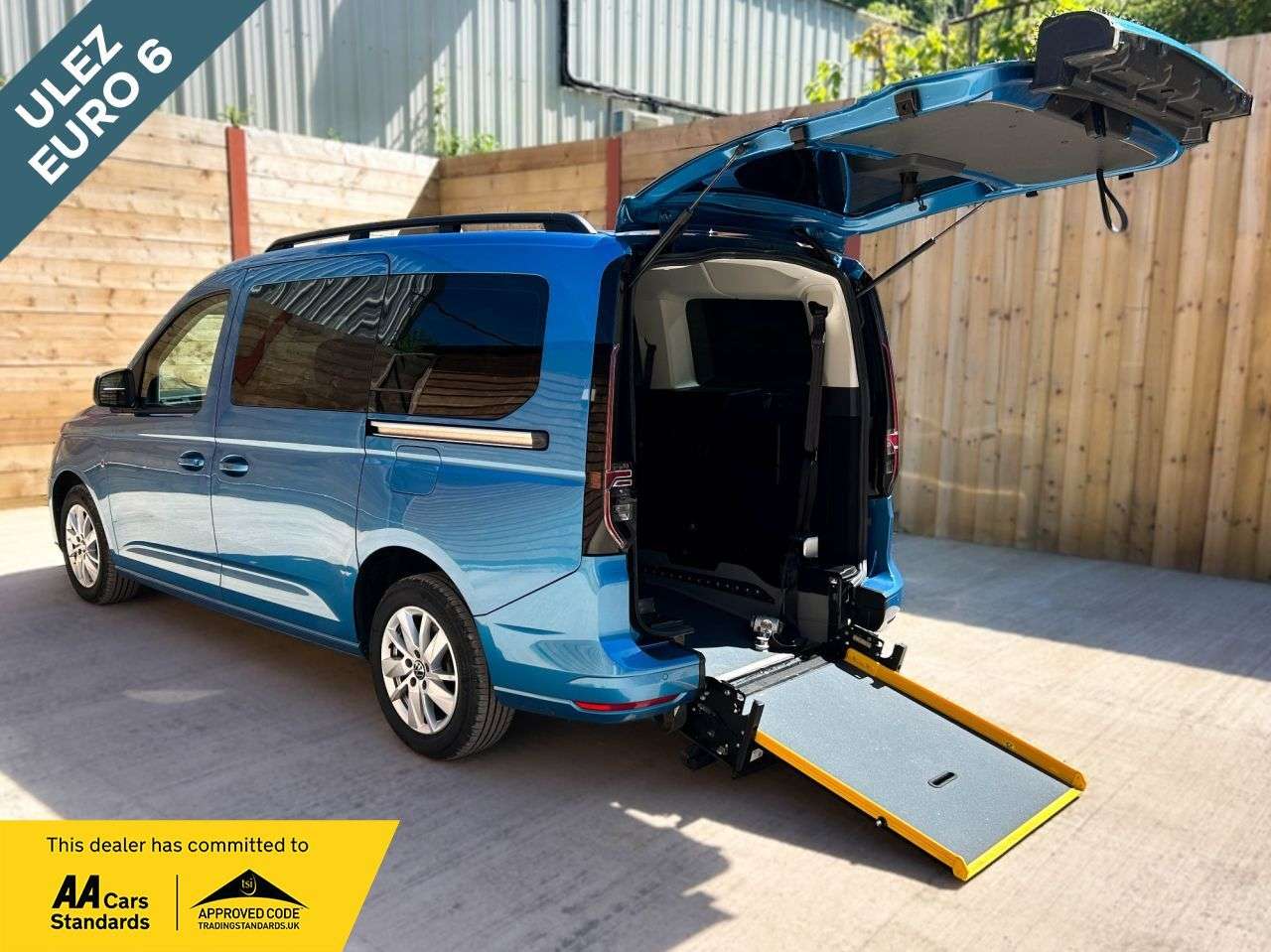 A 2023 VOLKSWAGEN CADDY MAXI 5 Seat Auto Wheelchair Accessible Disabled Access Vehicle WAV A 2023 VOLKSWAGEN CADDY MAXI 5 Seat Auto Wheelchair Accessible Disabled Access Vehicle WAV