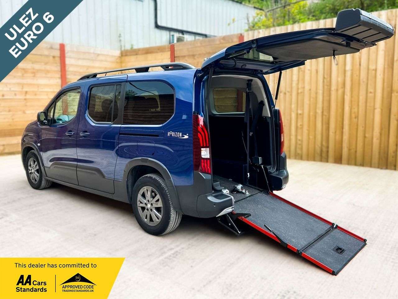A 2023 PEUGEOT RIFTER L2 LWB 4 Seat Auto Wheelchair Accessible Disabled Access Vehicle WAV A 2023 PEUGEOT RIFTER L2 LWB 4 Seat Auto Wheelchair Accessible Disabled Access Vehicle WAV