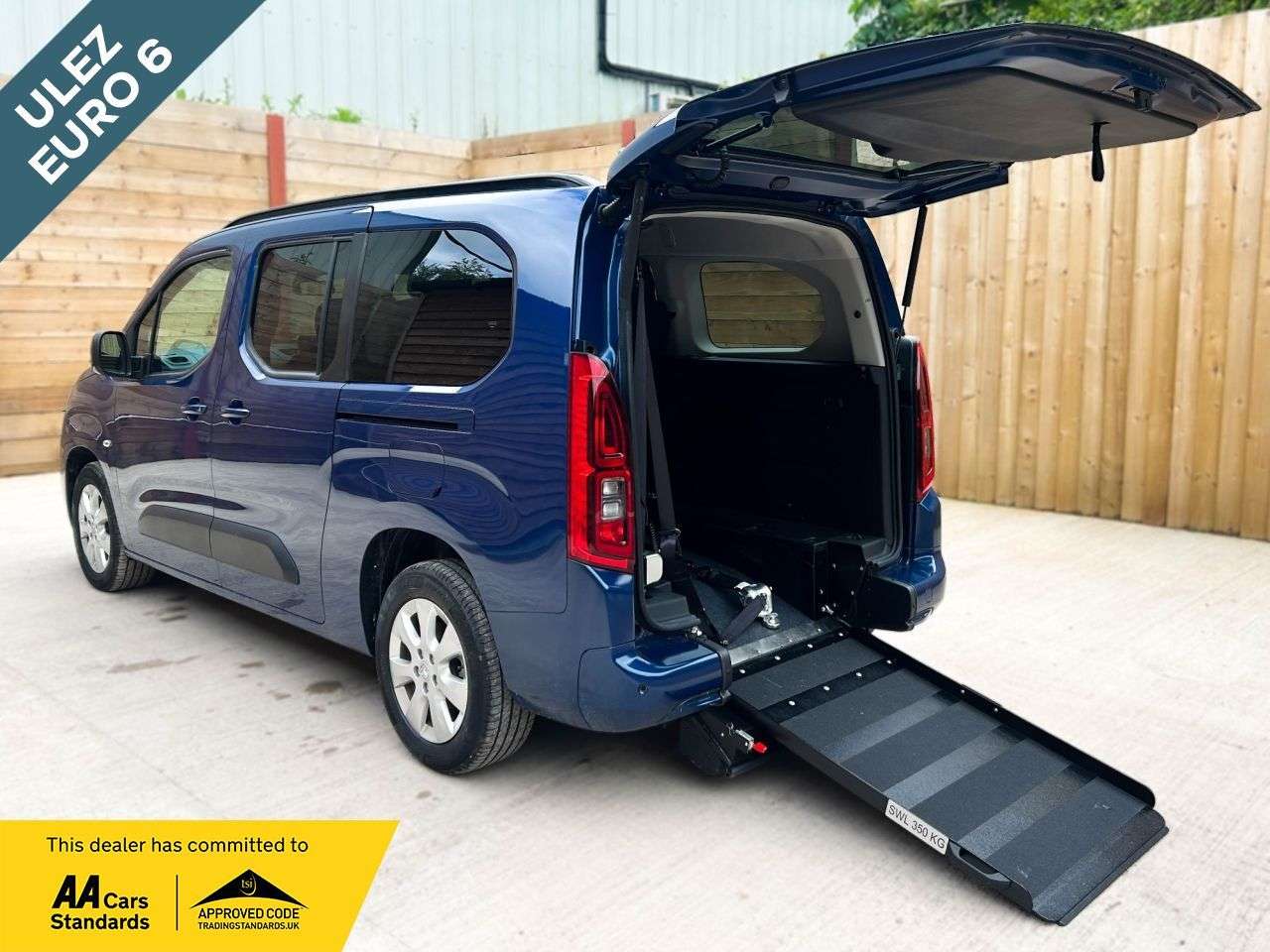 A 2024 VAUXHALL COMBO LIFE L2 LWB 4 Seat Auto Wheelchair Accessible Disabled Access Vehicle WAV A 2024 VAUXHALL COMBO LIFE L2 LWB 4 Seat Auto Wheelchair Accessible Disabled Access Vehicle WAV