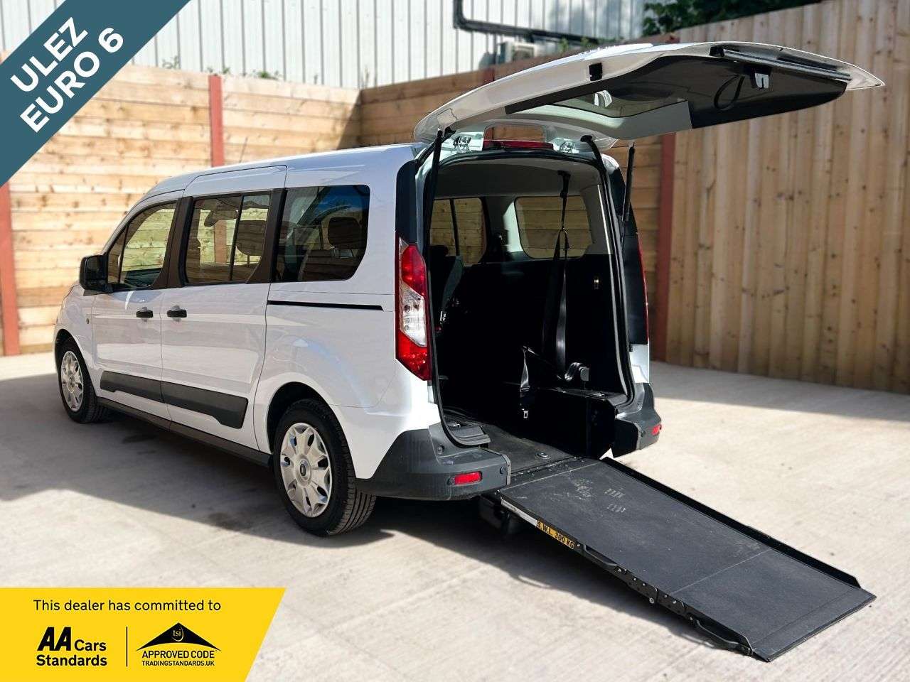 A 2019 FORD GRAND TOURNEO CONNECT 5 Seat Wheelchair Accessible Disabled Access Vehicle WAV A 2019 FORD GRAND TOURNEO CONNECT 5 Seat Wheelchair Accessible Disabled Access Vehicle WAV
