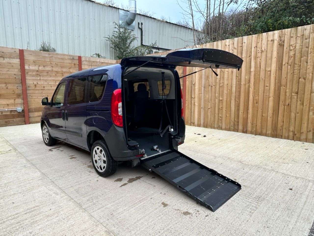 A 2017 FIAT DOBLO 3 Seat Wheelchair accessible Disabled Access Vehicle WAV A 2017 FIAT DOBLO 3 Seat Wheelchair accessible Disabled Access Vehicle WAV