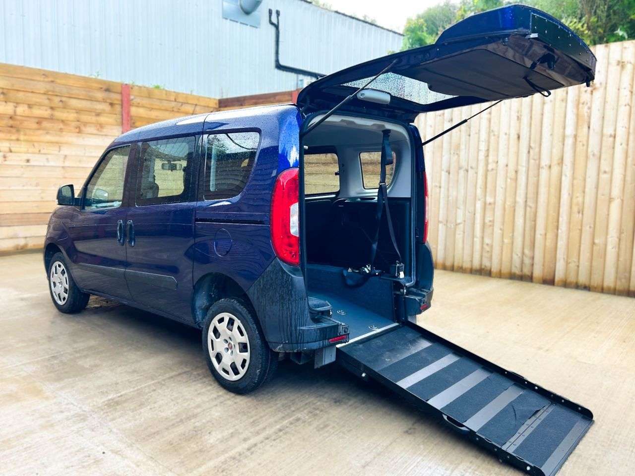 A 2017 FIAT DOBLO 3 Seat Wheelchair accessible Disabled Access Vehicle WAV A 2017 FIAT DOBLO 3 Seat Wheelchair accessible Disabled Access Vehicle WAV