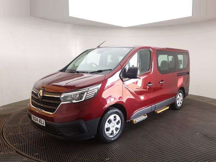 A 2024 RENAULT TRAFIC 6 Seat Wheelchair Accessible Disabled Access Vehicle WAV A 2024 RENAULT TRAFIC 6 Seat Wheelchair Accessible Disabled Access Vehicle WAV