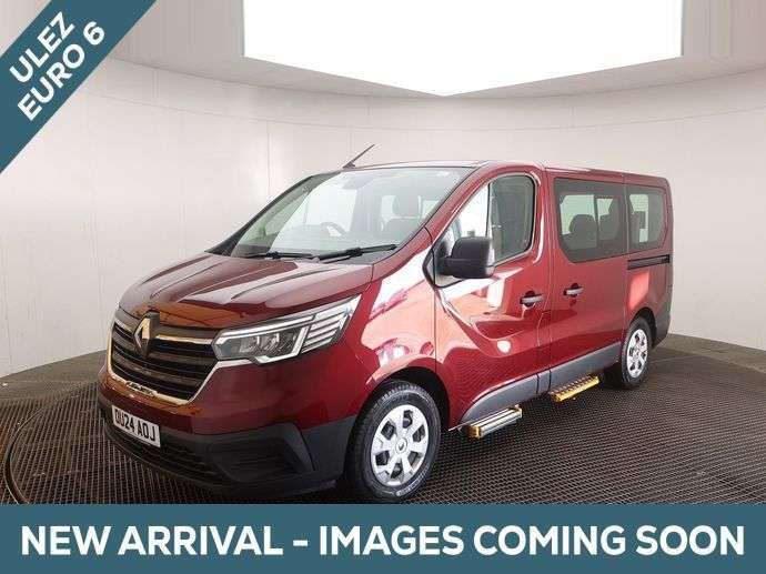 A 2024 RENAULT TRAFIC 6 Seat Wheelchair Accessible Disabled Access Vehicle WAV A 2024 RENAULT TRAFIC 6 Seat Wheelchair Accessible Disabled Access Vehicle WAV