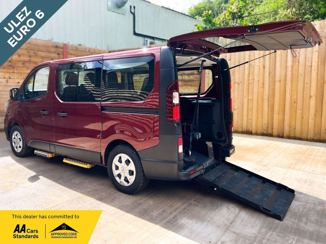 A 2024 RENAULT TRAFIC 6 Seat Wheelchair Accessible Disabled Access Vehicle WAV A 2024 RENAULT TRAFIC 6 Seat Wheelchair Accessible Disabled Access Vehicle WAV
