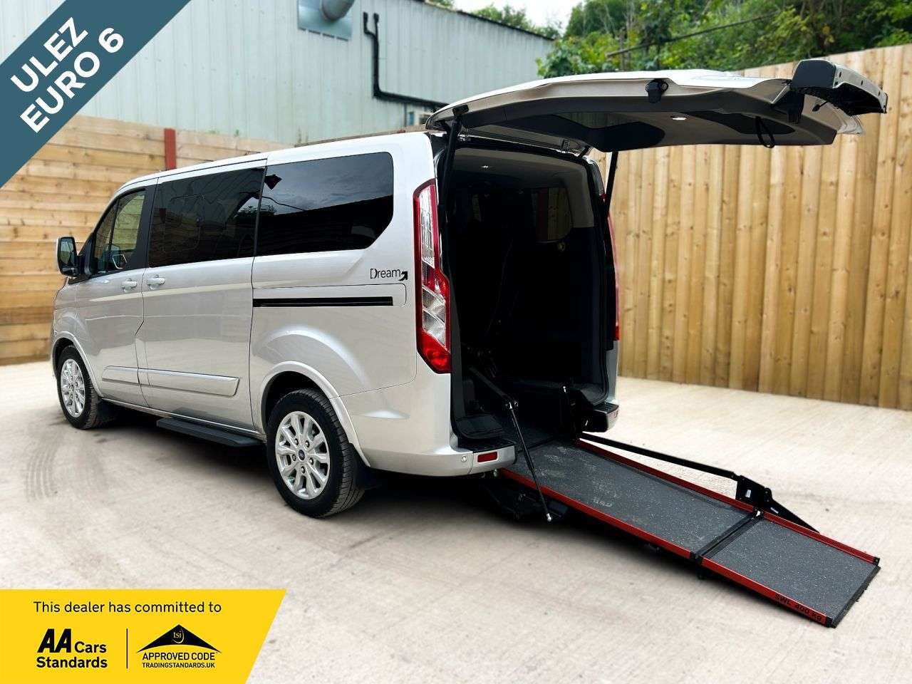 A 2024 FORD TOURNEO CUSTOM Driver Transfer Wheelchair Accessible Disabled Access Vehicle WAV A 2024 FORD TOURNEO CUSTOM Driver Transfer Wheelchair Accessible Disabled Access Vehicle WAV