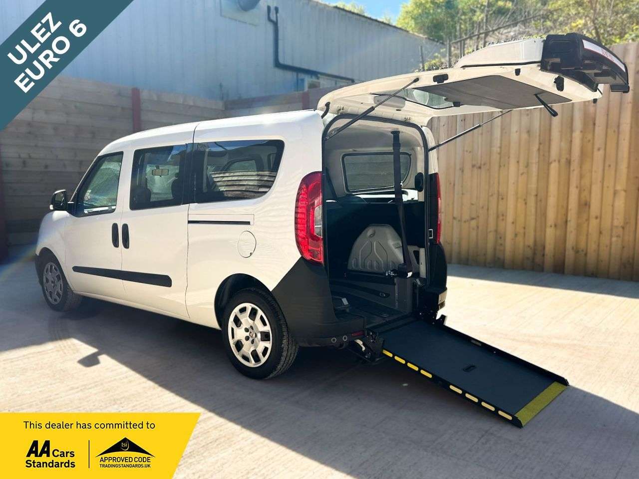 A 2018 FIAT DOBLO L2 LWB 5 Seat Wheelchair Accessible Disabled Access Vehicle WAV A 2018 FIAT DOBLO L2 LWB 5 Seat Wheelchair Accessible Disabled Access Vehicle WAV