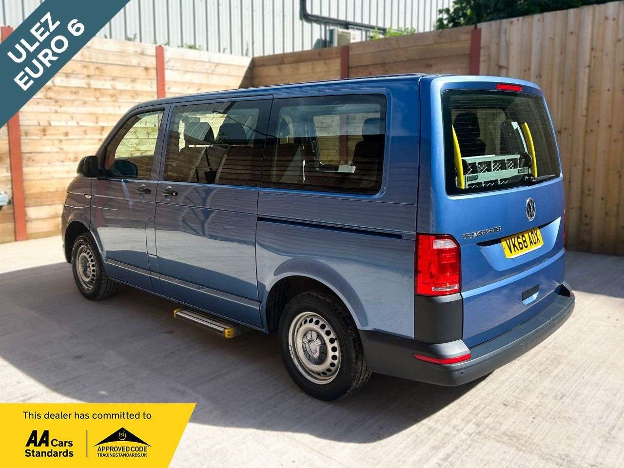 A 2018 VOLKSWAGEN TRANSPORTER 5 Seat Auto Wheelchair Accessible Disabled Access Vehicle WAV A 2018 VOLKSWAGEN TRANSPORTER 5 Seat Auto Wheelchair Accessible Disabled Access Vehicle WAV