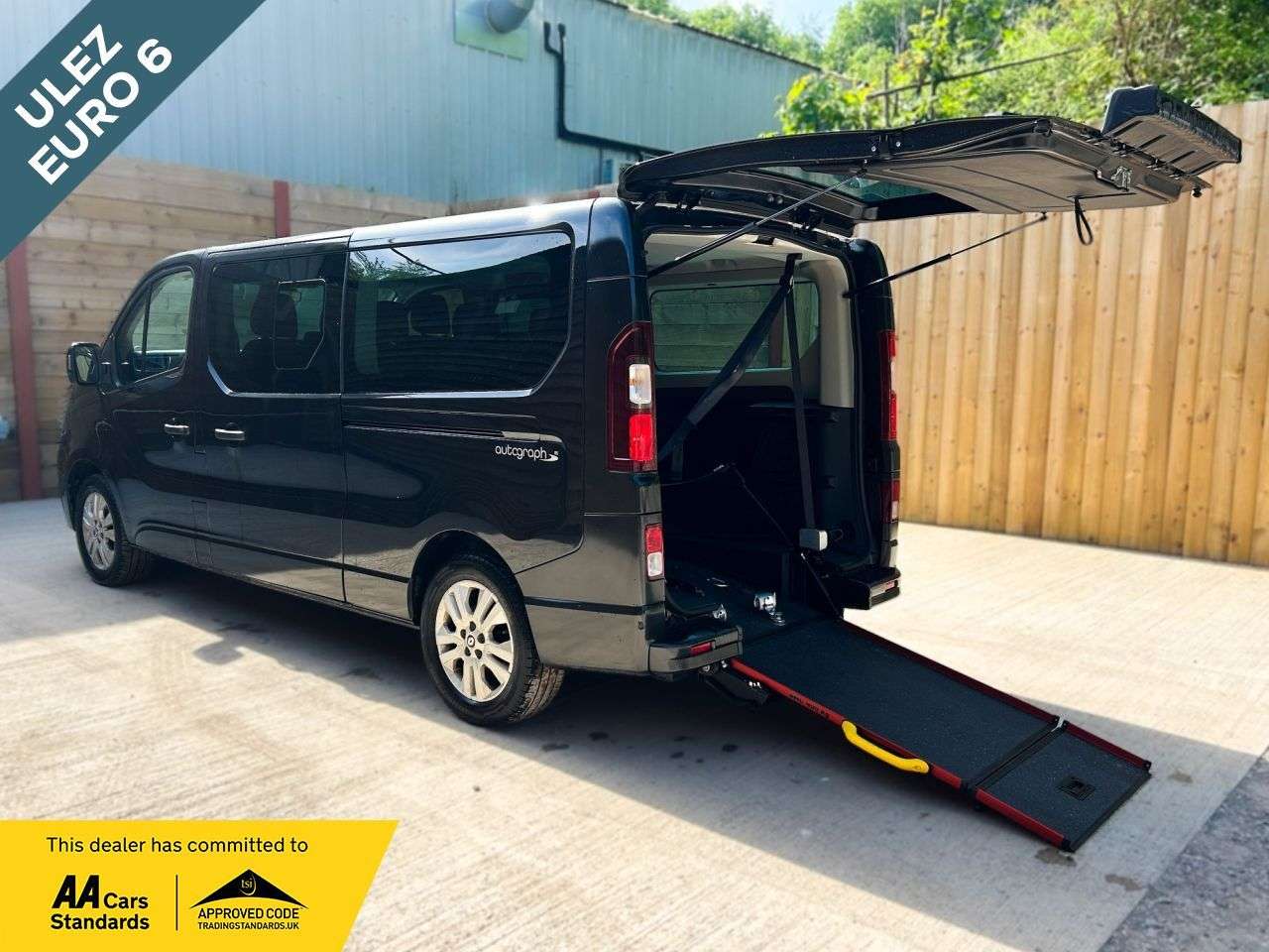 A 2024 RENAULT TRAFIC L2 LWB 6 Seat Auto Wheelchair Accessible Disabled Access Vehicle WAV A 2024 RENAULT TRAFIC L2 LWB 6 Seat Auto Wheelchair Accessible Disabled Access Vehicle WAV
