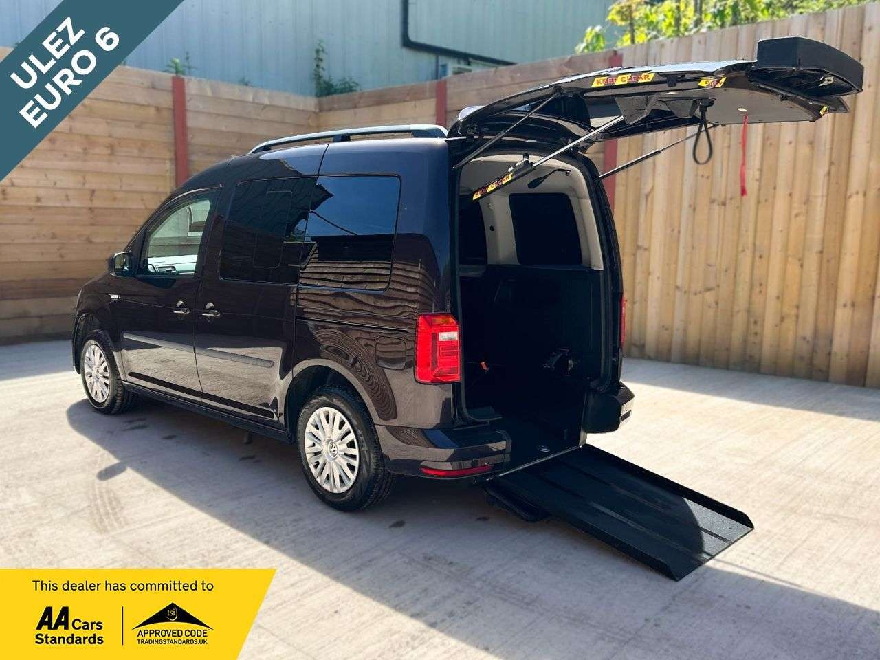 A 2016 VOLKSWAGEN CADDY LIFE 2 Seat Driver Transfer Wheelchair Accessible Disabled Access Vehicle WAV A 2016 VOLKSWAGEN CADDY LIFE 2 Seat Driver Transfer Wheelchair Accessible Disabled Access Vehicle WAV