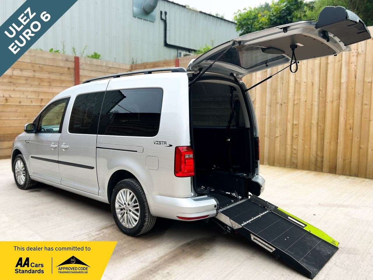 A 2021 VOLKSWAGEN CADDY MAXI LIFE 5 Seat Auto Wheelchair Accessible Disabled Access Vehicle A 2021 VOLKSWAGEN CADDY MAXI LIFE 5 Seat Auto Wheelchair Accessible Disabled Access Vehicle