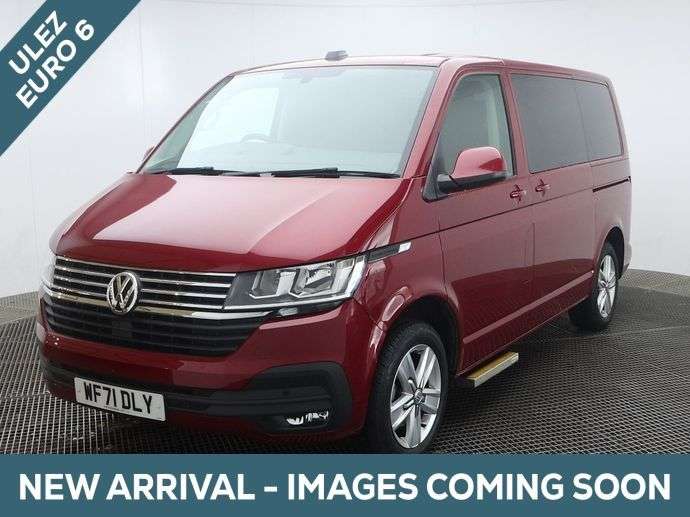 A 2021 VOLKSWAGEN TRANSPORTER 4 Seat Auto Passenger Up Front / Drive From Wheelchair Accessible Disabled A 2021 VOLKSWAGEN TRANSPORTER 4 Seat Auto Passenger Up Front / Drive From Wheelchair Accessible Disabled