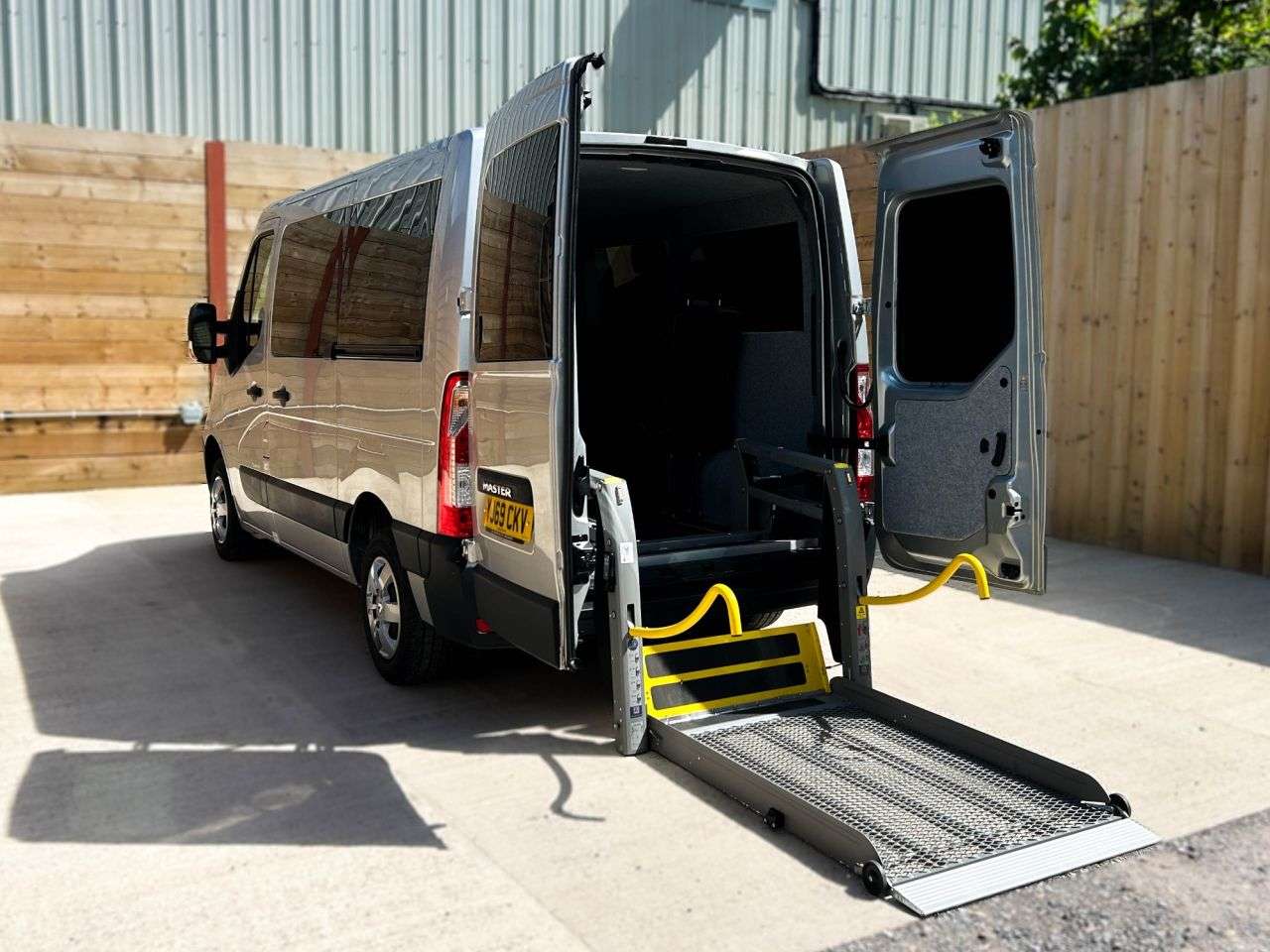 A 2019 RENAULT MASTER 5 Seat Wheelchair Accessible Disabled Access Vehicle WAV A 2019 RENAULT MASTER 5 Seat Wheelchair Accessible Disabled Access Vehicle WAV