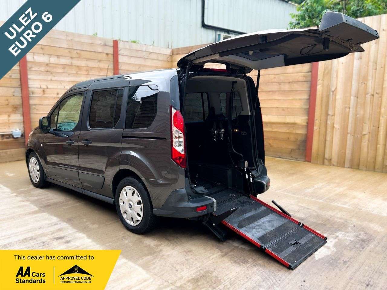 A 2018 FORD TOURNEO CONNECT 3 Seat Auto Wheelchair Accessible Disabled Access Vehicle WAV A 2018 FORD TOURNEO CONNECT 3 Seat Auto Wheelchair Accessible Disabled Access Vehicle WAV