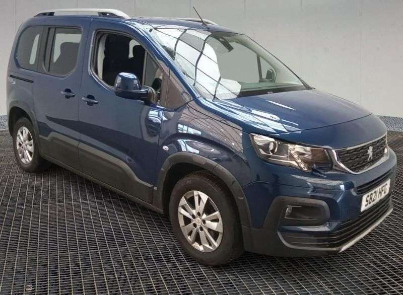 A 2021 PEUGEOT RIFTER 4 Seat Wheelchair Accessible Disabled Access Vehicle WAV A 2021 PEUGEOT RIFTER 4 Seat Wheelchair Accessible Disabled Access Vehicle WAV