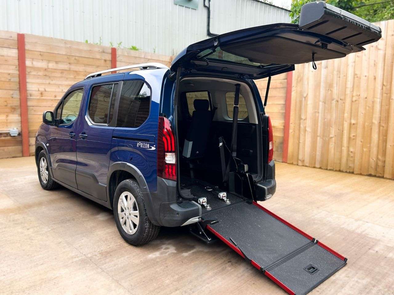 A 2021 PEUGEOT RIFTER 4 Seat Wheelchair Accessible Disabled Access Vehicle WAV A 2021 PEUGEOT RIFTER 4 Seat Wheelchair Accessible Disabled Access Vehicle WAV