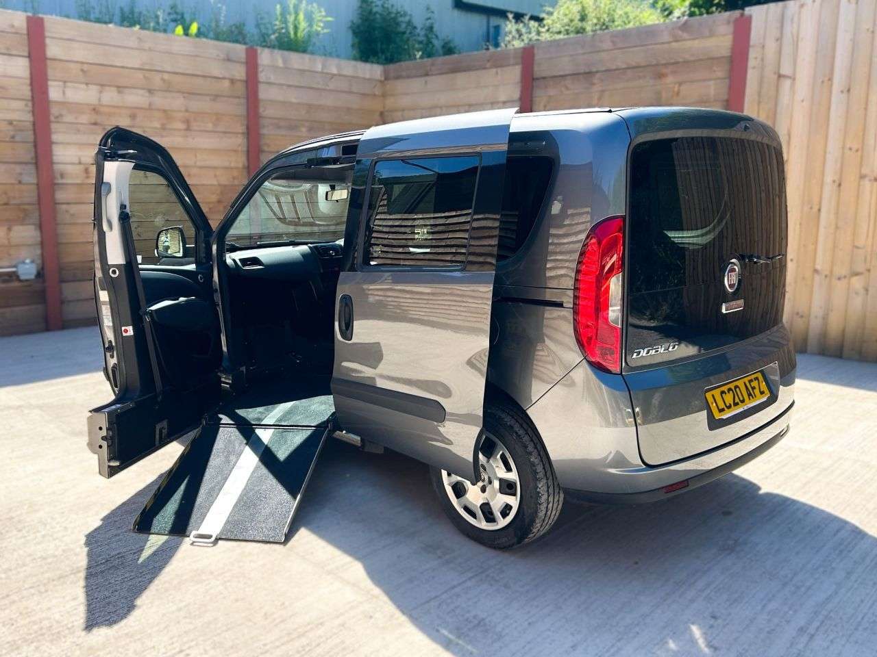 A 2020 FIAT DOBLO 4 Seat Passenger Up Front Side Entry Wheelchair Accessible Disabled Access A 2020 FIAT DOBLO 4 Seat Passenger Up Front Side Entry Wheelchair Accessible Disabled Access
