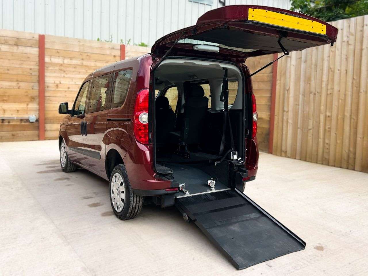 A 2014 FIAT DOBLO 3 Seat Petrol Wheelchair Accessible Disabled Access Vehicle WAV A 2014 FIAT DOBLO 3 Seat Petrol Wheelchair Accessible Disabled Access Vehicle WAV