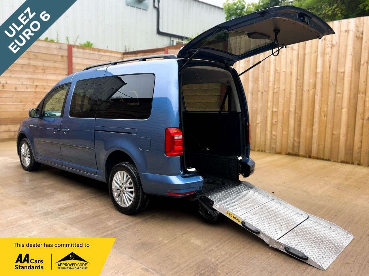 A 2018 VOLKSWAGEN CADDY MAXI LIFE 4 Seat Auto Wheelchair Accessible Disabled Access Vehicle WAV A 2018 VOLKSWAGEN CADDY MAXI LIFE 4 Seat Auto Wheelchair Accessible Disabled Access Vehicle WAV