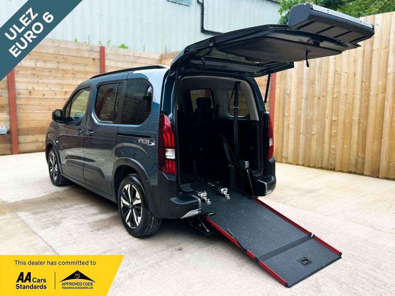 A 2024 PEUGEOT RIFTER 4 Seat Auto Wheelchair Accessible Disabled Access Vehicle WAV A 2024 PEUGEOT RIFTER 4 Seat Auto Wheelchair Accessible Disabled Access Vehicle WAV