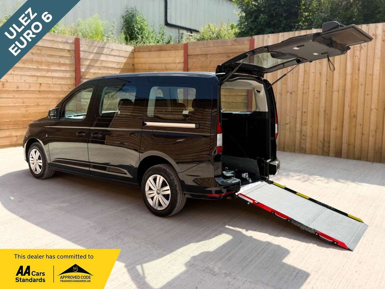 A 2024 VOLKSWAGEN CADDY MAXI 5 Seat Petrol Wheelchair Accessible Disabled Access Vehicle WAV A 2024 VOLKSWAGEN CADDY MAXI 5 Seat Petrol Wheelchair Accessible Disabled Access Vehicle WAV