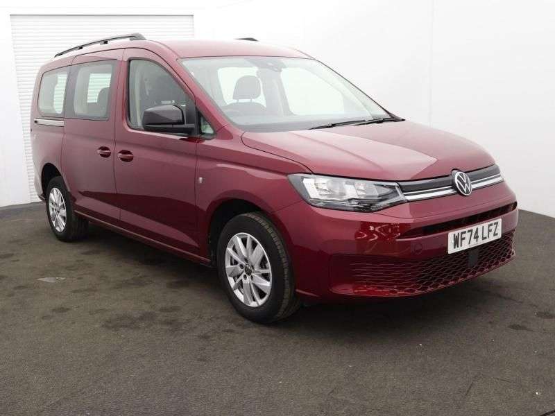 A 2024 VOLKSWAGEN CADDY MAXI 5 Seat Petrol Auto Wheelchair Accessible Disabled Access Vehicle WAV A 2024 VOLKSWAGEN CADDY MAXI 5 Seat Petrol Auto Wheelchair Accessible Disabled Access Vehicle WAV