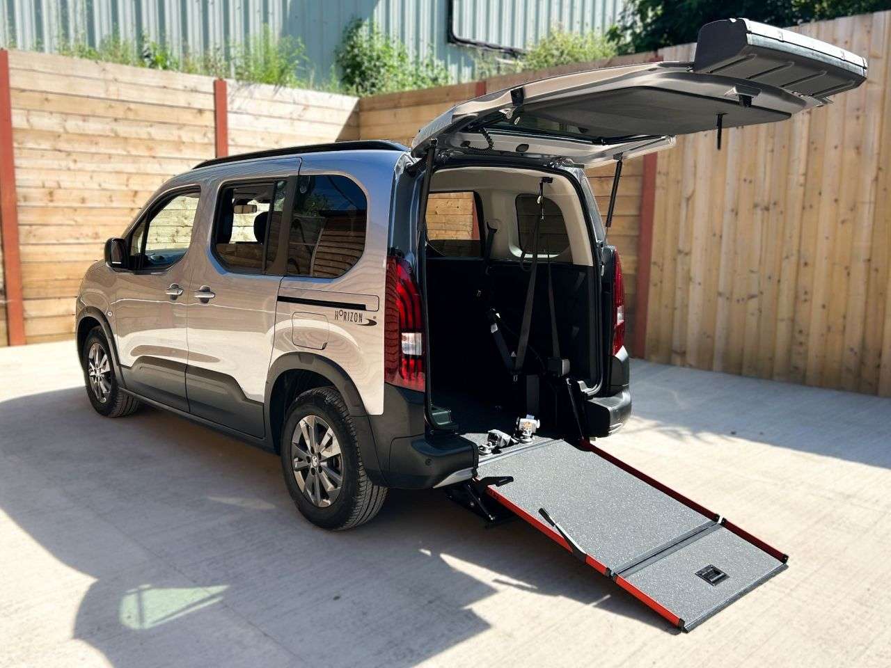 A 2023 PEUGEOT RIFTER 3 Seat Wheelchair Accessible Disabled Access Vehicle WAV A 2023 PEUGEOT RIFTER 3 Seat Wheelchair Accessible Disabled Access Vehicle WAV