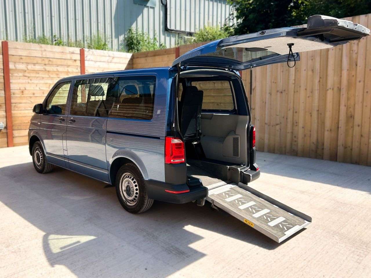 A 2019 VOLKSWAGEN TRANSPORTER 5 Seat Auto Wheelchair Accessible Disabled Access Vehicle WAV A 2019 VOLKSWAGEN TRANSPORTER 5 Seat Auto Wheelchair Accessible Disabled Access Vehicle WAV