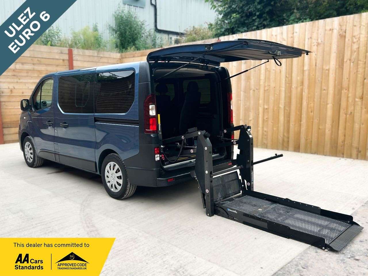A 2019 RENAULT TRAFIC 7 Seat Wheelchair Accessible Disabled Access Vehicle WAV A 2019 RENAULT TRAFIC 7 Seat Wheelchair Accessible Disabled Access Vehicle WAV