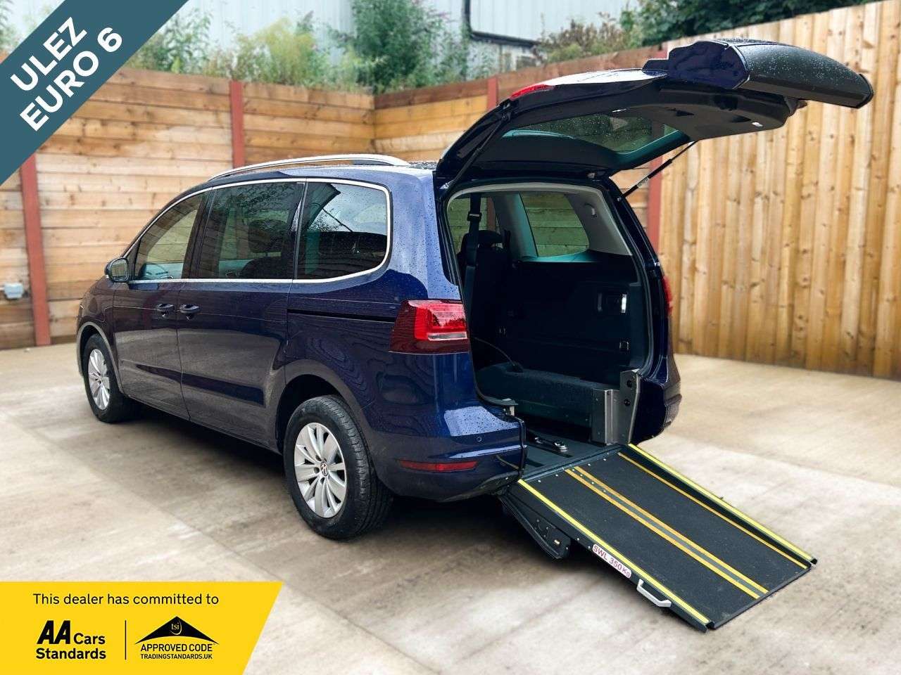 A 2019 VOLKSWAGEN SHARAN 4 Seat Auto Wheelchair Accessible Disabled Access Vehicle WAV A 2019 VOLKSWAGEN SHARAN 4 Seat Auto Wheelchair Accessible Disabled Access Vehicle WAV