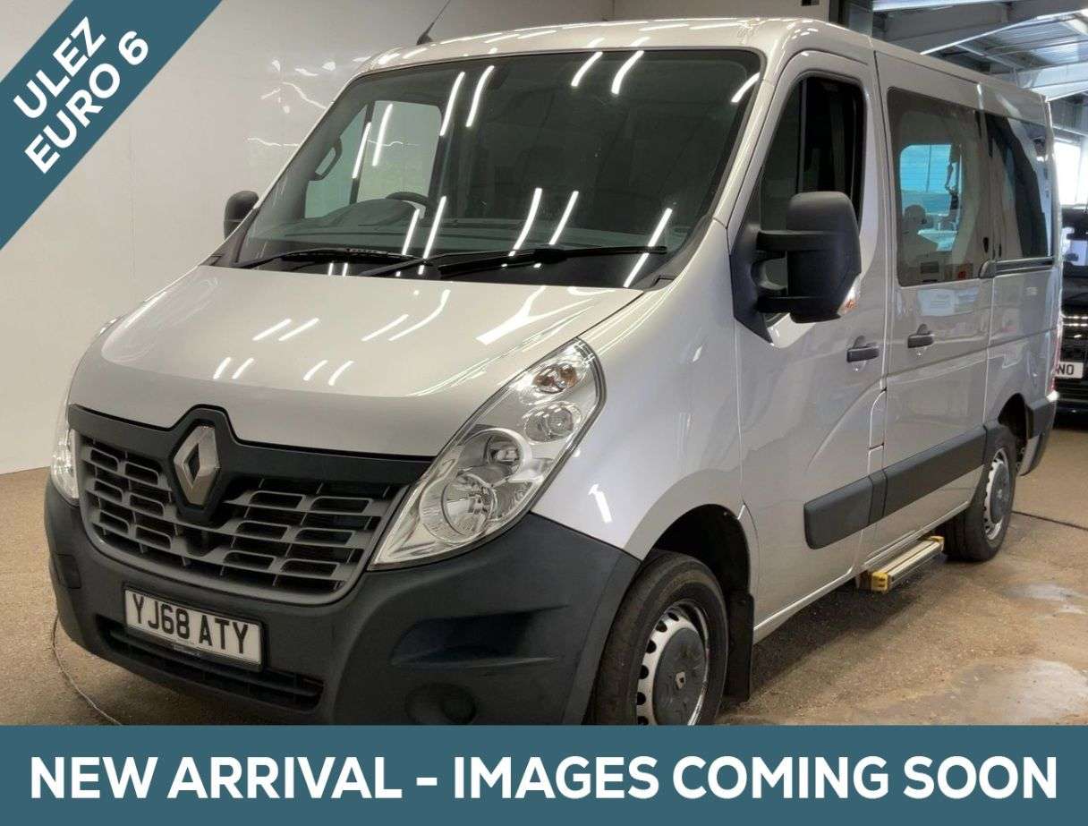 A 2018 RENAULT MASTER 5 Seat Wheelchair Accessible Disabled Access Vehicle WAV A 2018 RENAULT MASTER 5 Seat Wheelchair Accessible Disabled Access Vehicle WAV