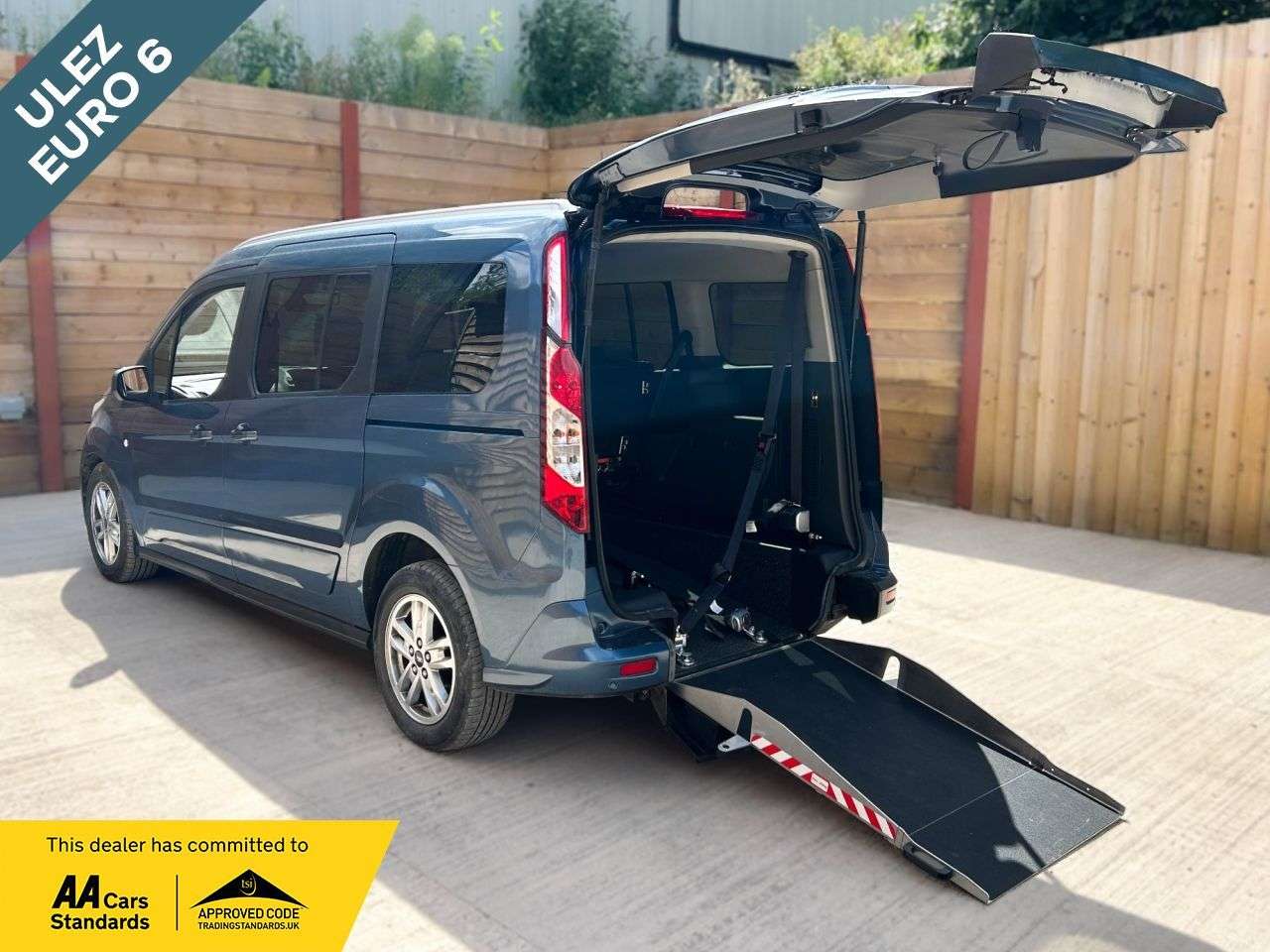 A 2019 FORD GRAND TOURNEO CONNECT 5 Seat Auto Wheelchair Accessible Disabled Access Vehicle WAV A 2019 FORD GRAND TOURNEO CONNECT 5 Seat Auto Wheelchair Accessible Disabled Access Vehicle WAV