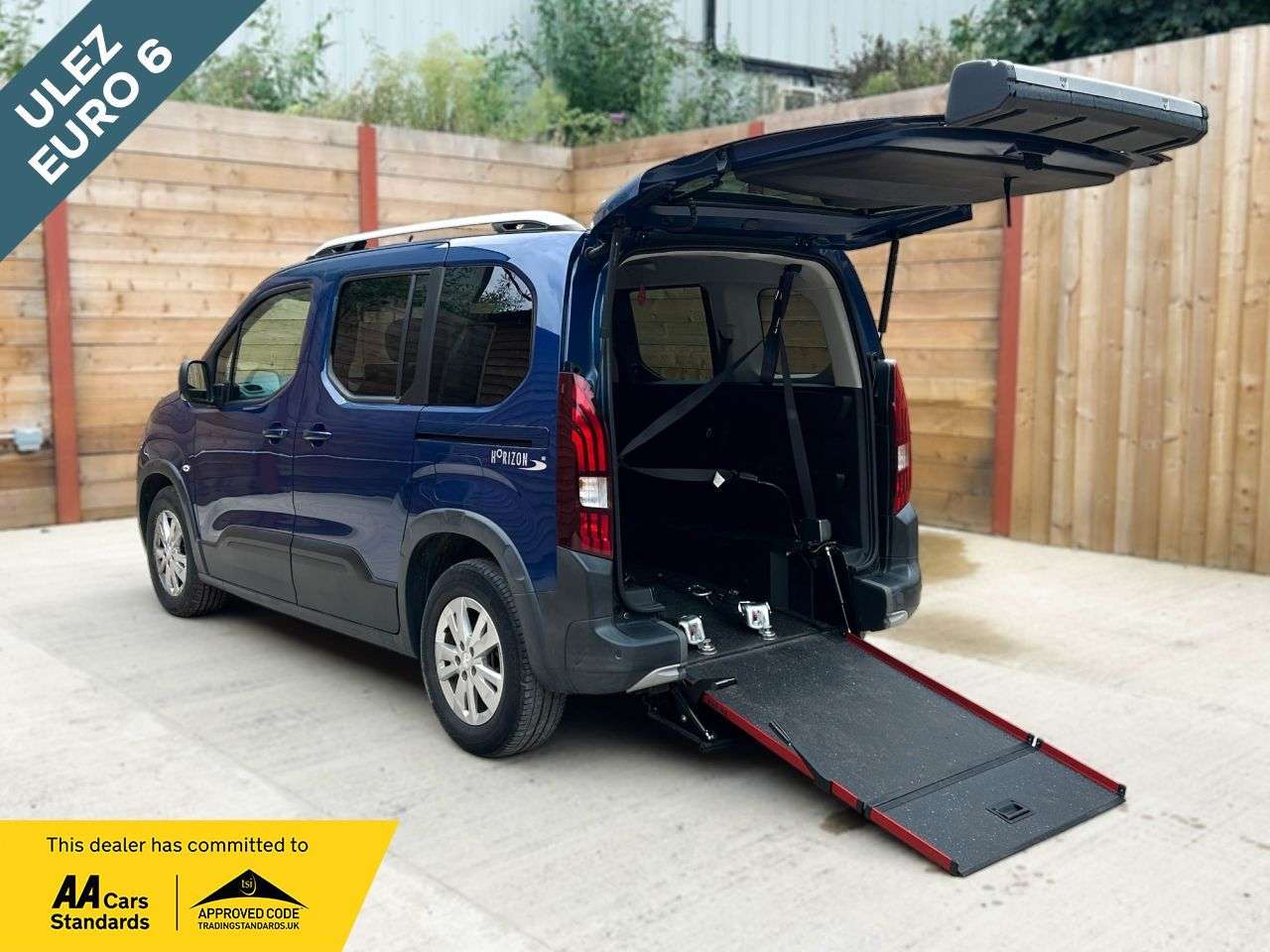 A 2021 PEUGEOT RIFTER 3 Seat Petrol Auto Wheelchair Accessible Disabled Access vehicle WAV A 2021 PEUGEOT RIFTER 3 Seat Petrol Auto Wheelchair Accessible Disabled Access vehicle WAV