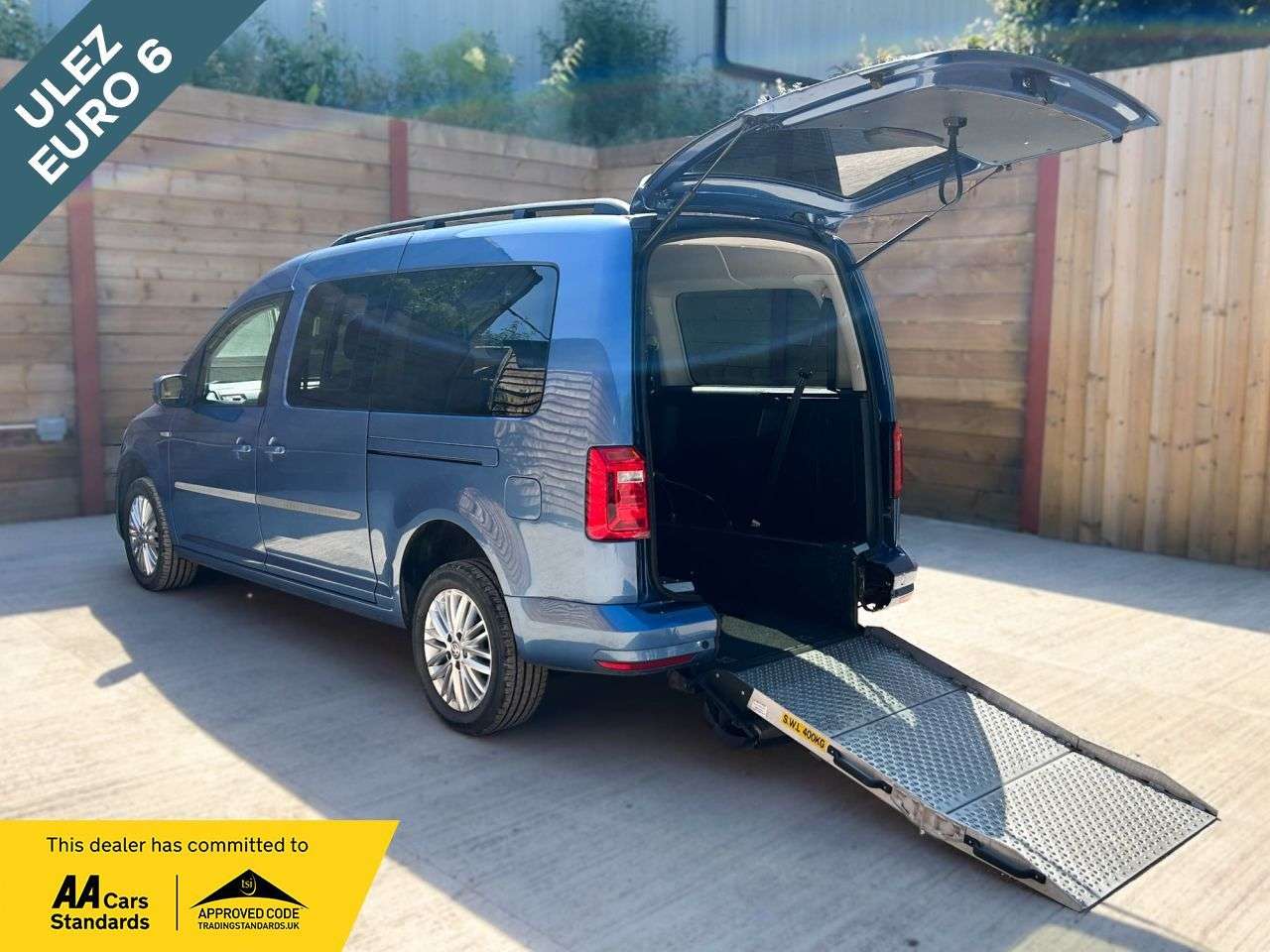 A 2017 VOLKSWAGEN CADDY MAXI LIFE 4 Seat Auto Wheelchair Accessible Disabled Access Vehicle WAV A 2017 VOLKSWAGEN CADDY MAXI LIFE 4 Seat Auto Wheelchair Accessible Disabled Access Vehicle WAV
