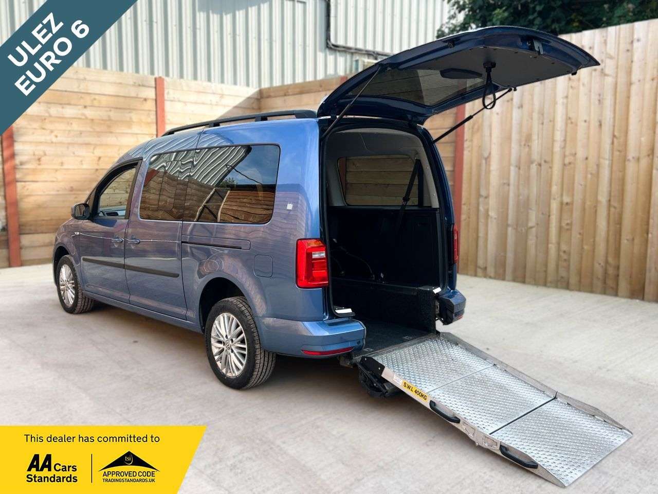 A 2018 VOLKSWAGEN CADDY MAXI LIFE 4 Seat Auto Wheelchair Accessible Disabled Access Vehicle WAV A 2018 VOLKSWAGEN CADDY MAXI LIFE 4 Seat Auto Wheelchair Accessible Disabled Access Vehicle WAV