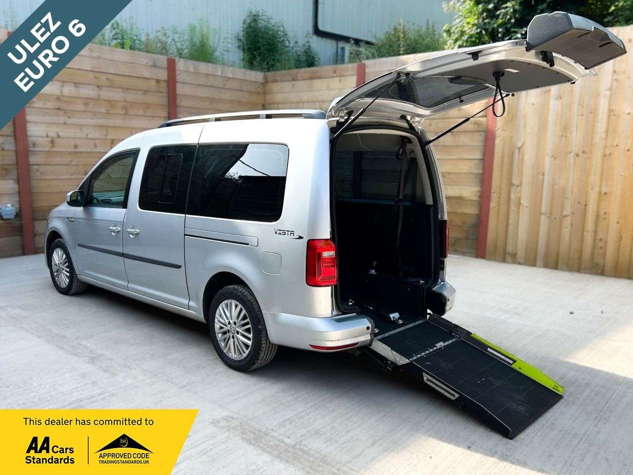 A 2021 VOLKSWAGEN CADDY MAXI LIFE 5 Seat Auto Wheelchair Accessible Disabled Access Vehicle WAV A 2021 VOLKSWAGEN CADDY MAXI LIFE 5 Seat Auto Wheelchair Accessible Disabled Access Vehicle WAV