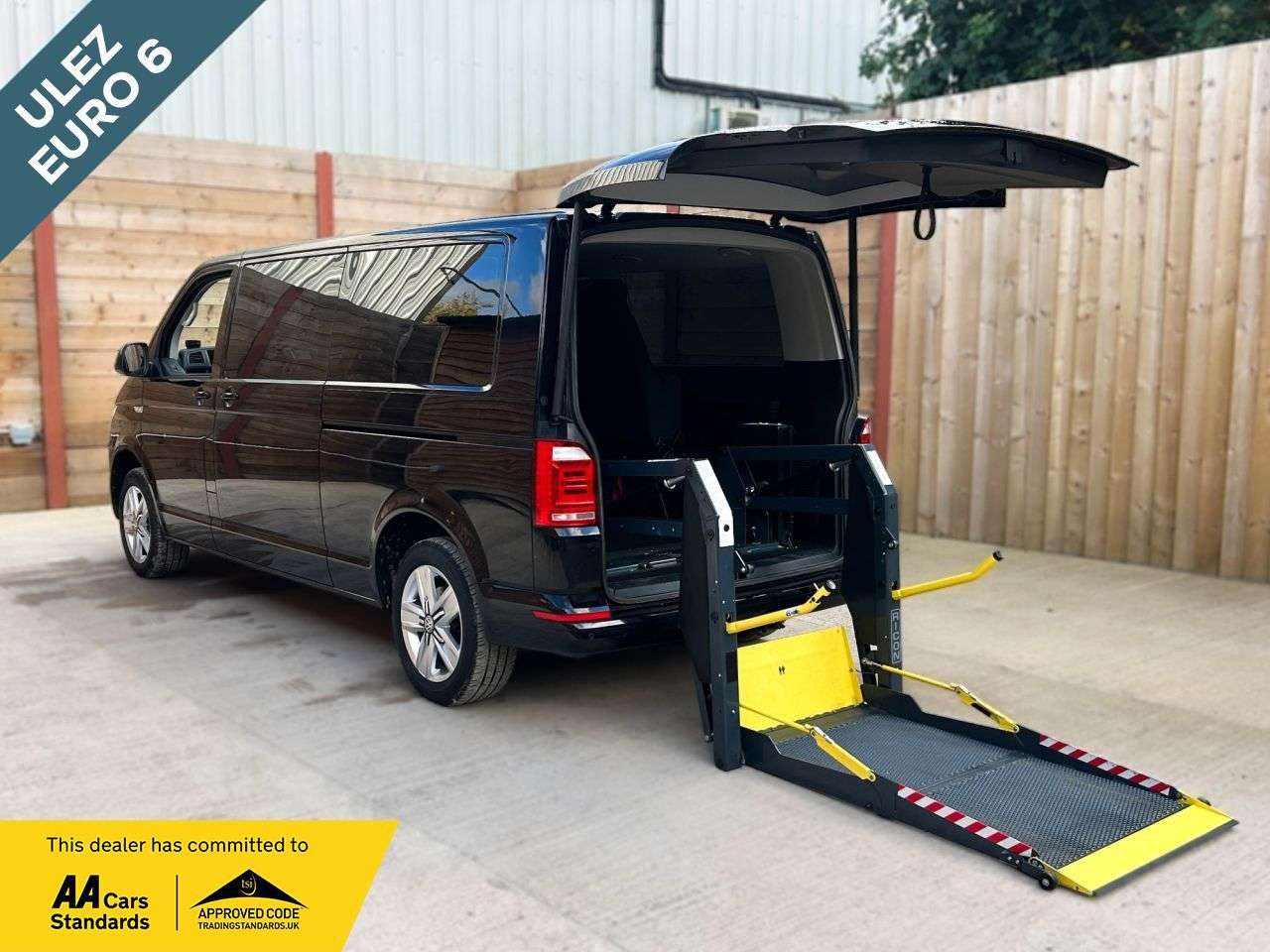 A 2018 VOLKSWAGEN TRANSPORTER 3 Seat Auto Passenger Up Front Wheelchair Accessible Disabled Access Vehicl A 2018 VOLKSWAGEN TRANSPORTER 3 Seat Auto Passenger Up Front Wheelchair Accessible Disabled Access Vehicl
