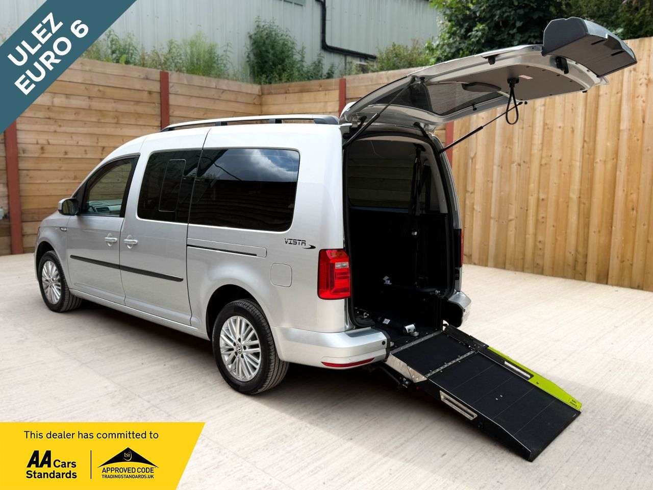 A 2021 VOLKSWAGEN CADDY MAXI LIFE 5 Seat Auto Wheelchair Accessible Disabled Access Vehicle WAV A 2021 VOLKSWAGEN CADDY MAXI LIFE 5 Seat Auto Wheelchair Accessible Disabled Access Vehicle WAV