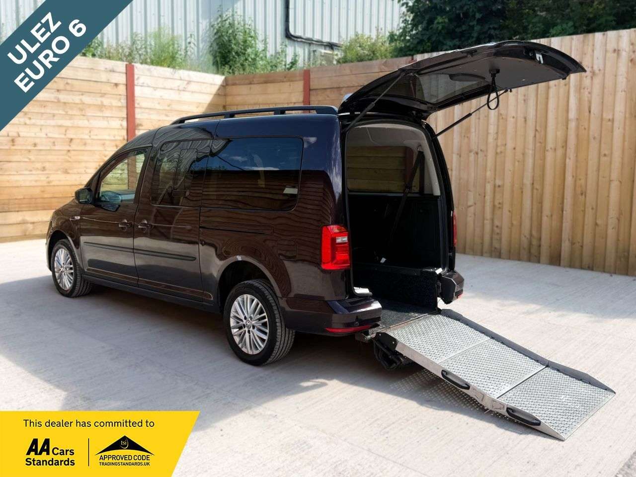 A 2018 VOLKSWAGEN CADDY MAXI LIFE 4 Seat Auto Wheelchair Accessible Disabled Access Vehicle WAV A 2018 VOLKSWAGEN CADDY MAXI LIFE 4 Seat Auto Wheelchair Accessible Disabled Access Vehicle WAV