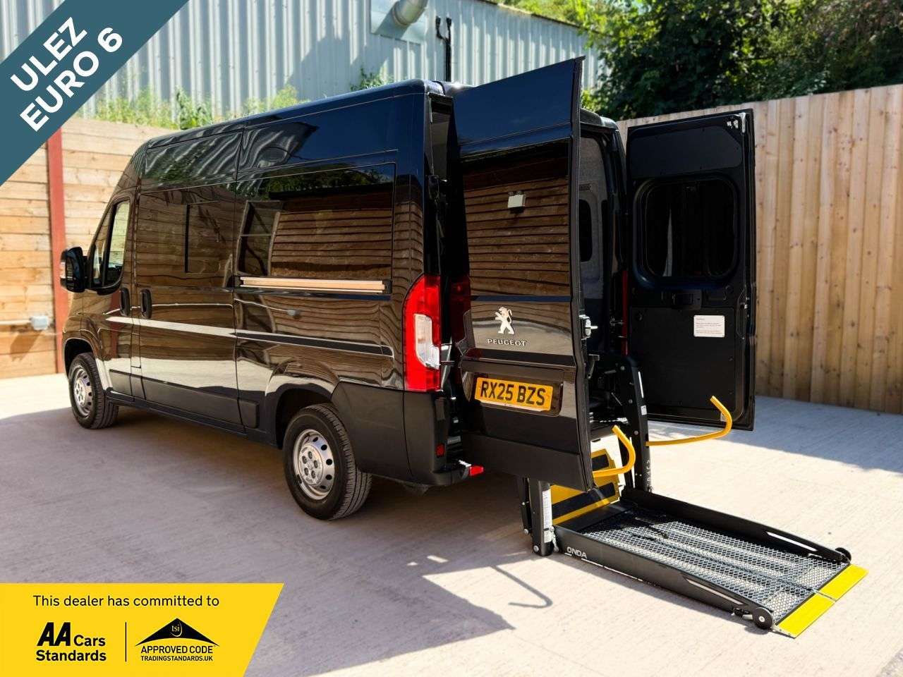 A 2025 PEUGEOT BOXER MWB 4 Seat Wheelchair Accessible Disabled Access Vehicle WAV A 2025 PEUGEOT BOXER MWB 4 Seat Wheelchair Accessible Disabled Access Vehicle WAV
