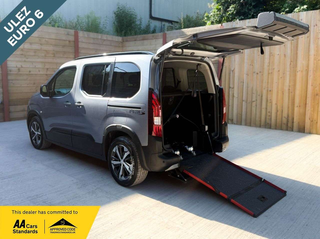 A 2024 PEUGEOT RIFTER 5 Seat Auto Wheelchair Accessible Disabled Access Vehicle WAV A 2024 PEUGEOT RIFTER 5 Seat Auto Wheelchair Accessible Disabled Access Vehicle WAV
