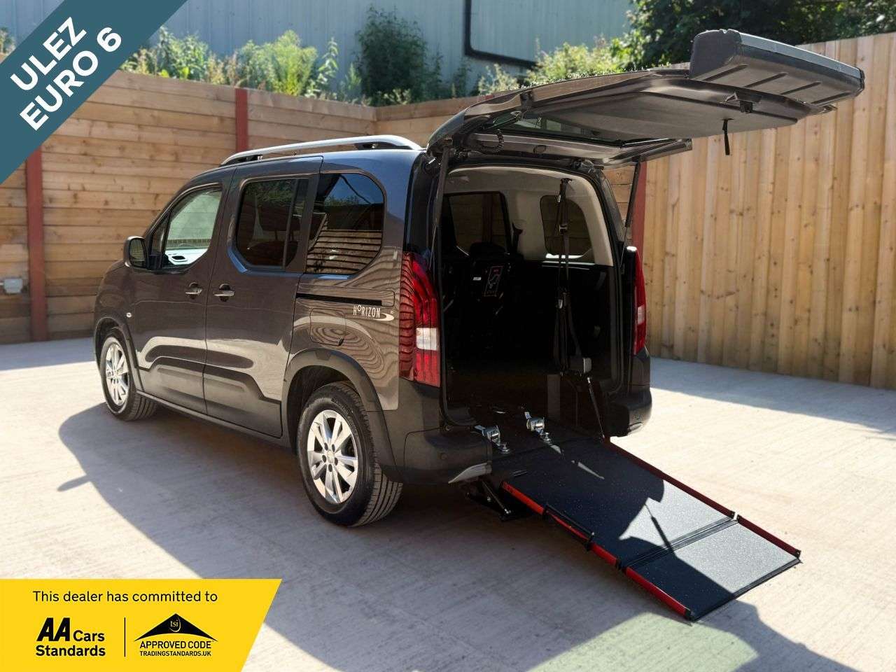 A 2019 PEUGEOT RIFTER 5 Seat Wheelchair Accessible Disabled Access Vehicle WAV A 2019 PEUGEOT RIFTER 5 Seat Wheelchair Accessible Disabled Access Vehicle WAV