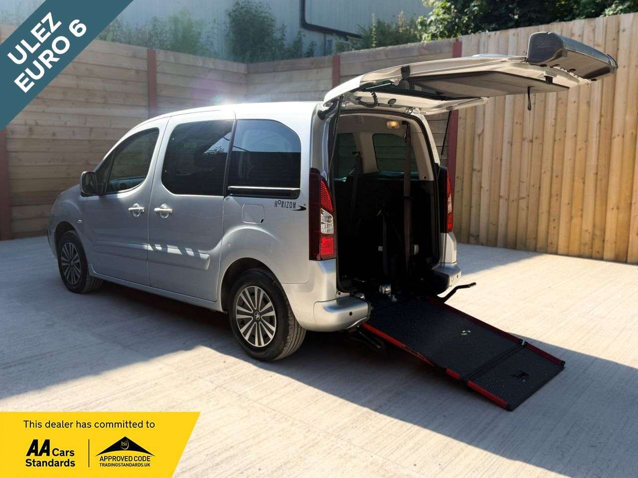 A 2019 PEUGEOT PARTNER TEPEE 3 Seat Wheelchair Accessible Disabled Access Vehicle WAV A 2019 PEUGEOT PARTNER TEPEE 3 Seat Wheelchair Accessible Disabled Access Vehicle WAV