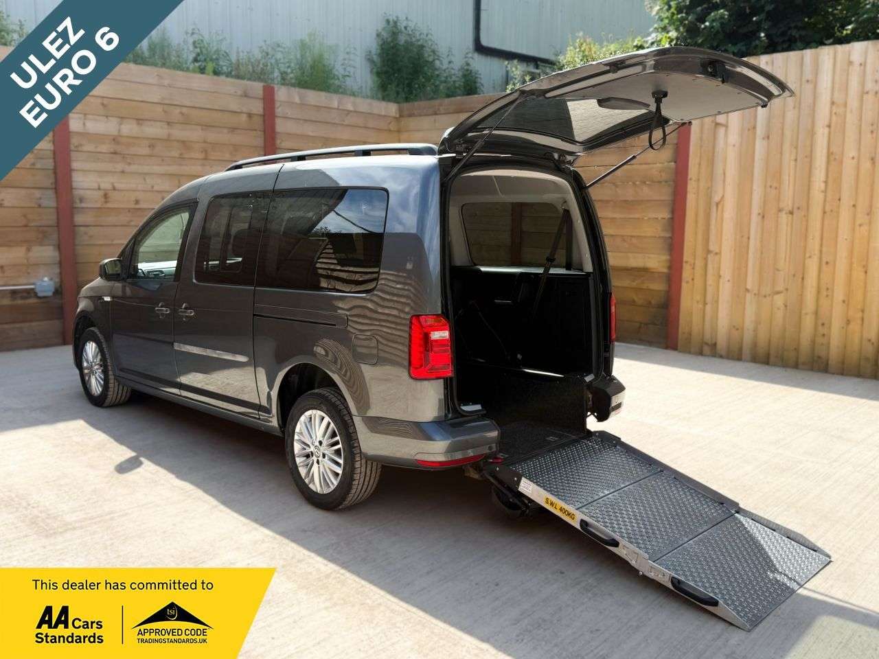 A 2020 VOLKSWAGEN CADDY MAXI LIFE 4 Seat Auto Wheelchair Accessible Disabled Access Vehicle WAV A 2020 VOLKSWAGEN CADDY MAXI LIFE 4 Seat Auto Wheelchair Accessible Disabled Access Vehicle WAV