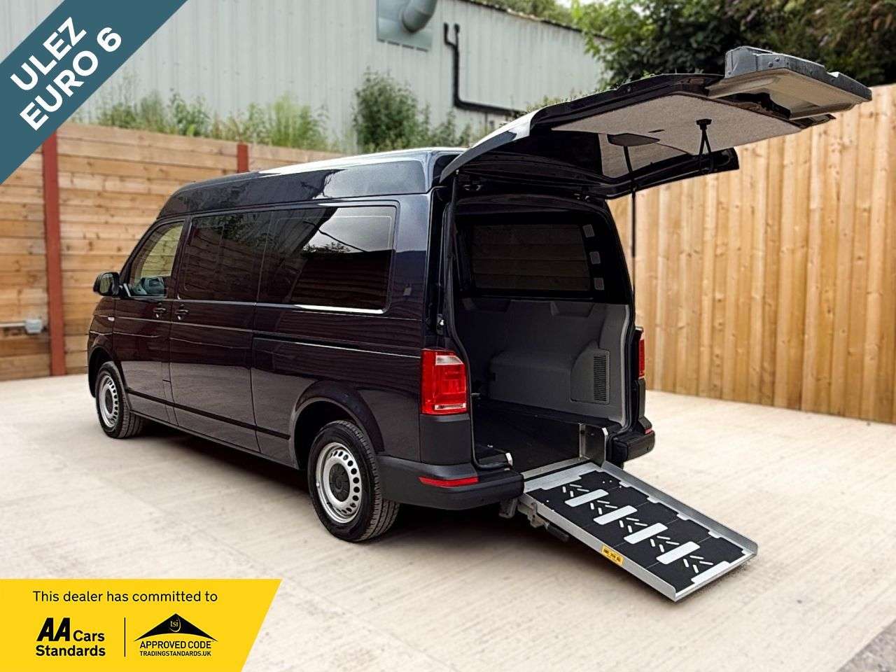 A 2018 VOLKSWAGEN TRANSPORTER LWB MR Auto Passenger Up Front Wheelchair Accessible Disabled Access Vehicl A 2018 VOLKSWAGEN TRANSPORTER LWB MR Auto Passenger Up Front Wheelchair Accessible Disabled Access Vehicl