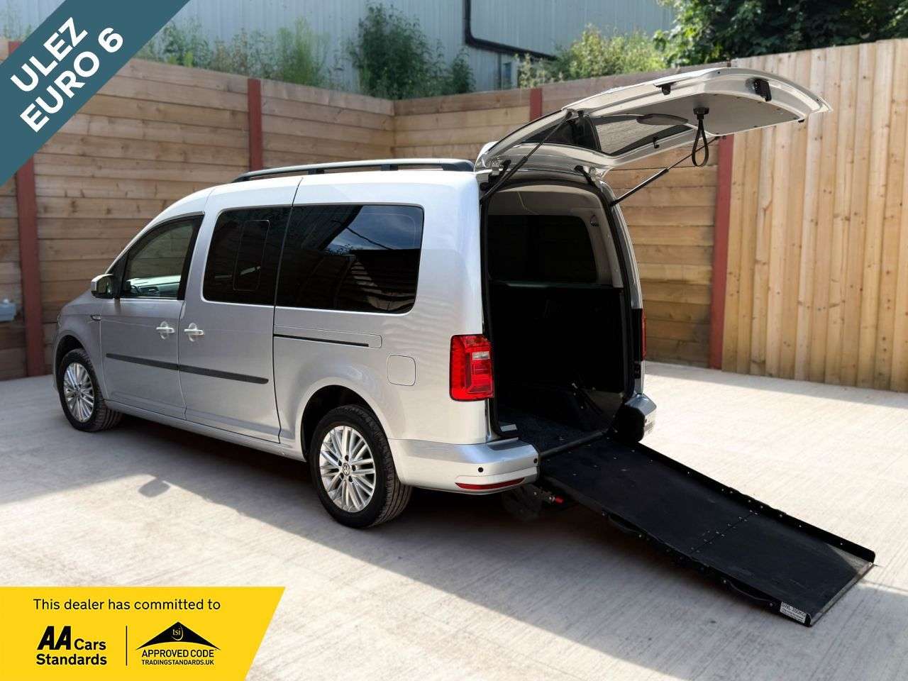A 2021 VOLKSWAGEN CADDY MAXI LIFE 5 Seat Auto Wheelchair Accessible Disabled Access Vehicle WAV A 2021 VOLKSWAGEN CADDY MAXI LIFE 5 Seat Auto Wheelchair Accessible Disabled Access Vehicle WAV