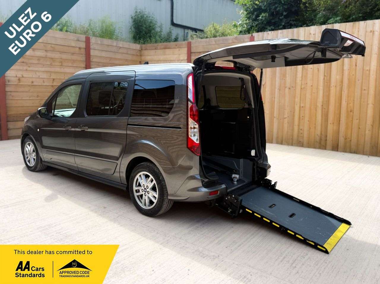 A 2021 FORD GRAND TOURNEO CONNECT 5 Seat Auto Wheelchair Accessible Disabled Access Vehicle WAV A 2021 FORD GRAND TOURNEO CONNECT 5 Seat Auto Wheelchair Accessible Disabled Access Vehicle WAV