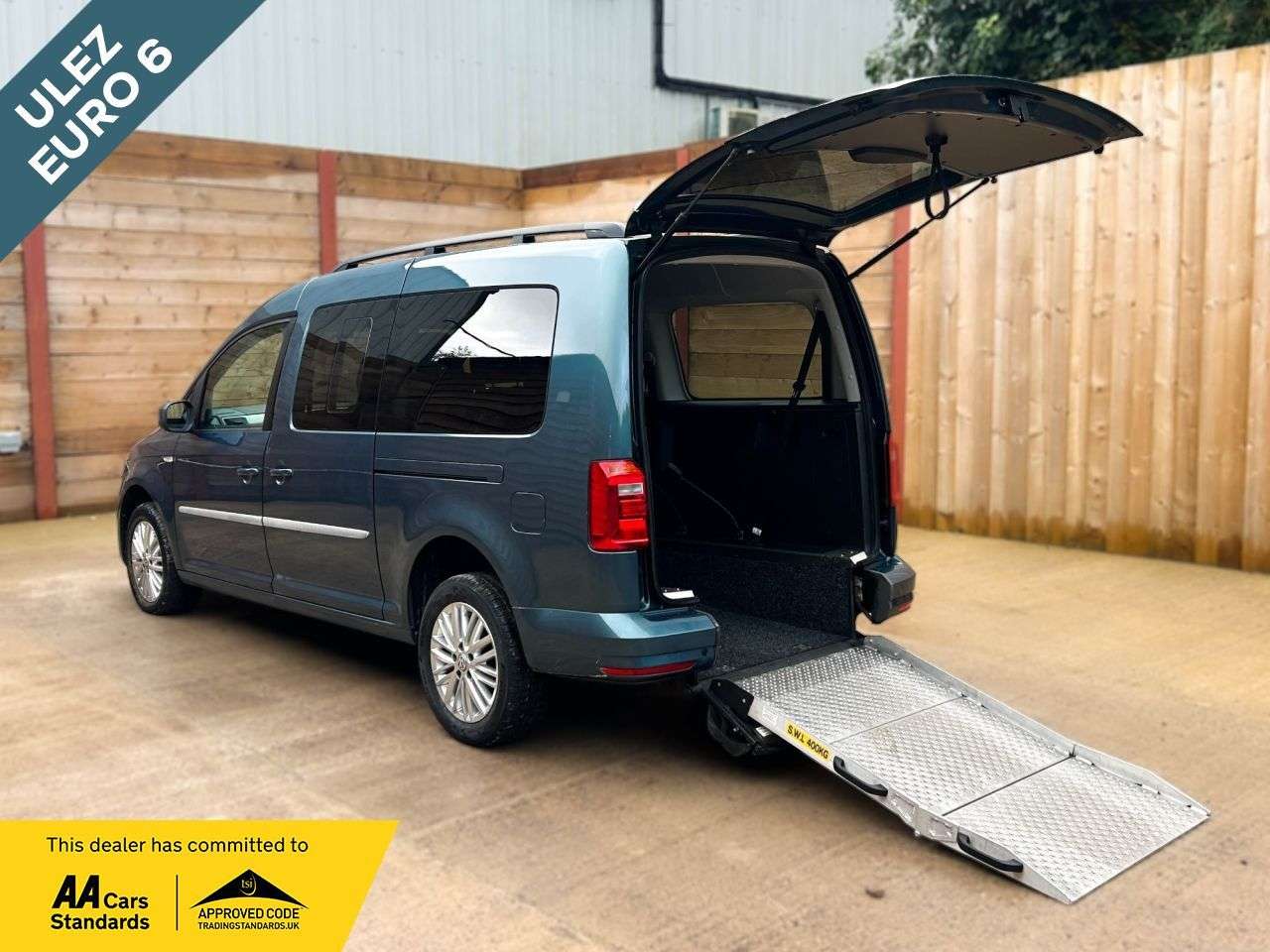 A 2019 VOLKSWAGEN CADDY MAXI LIFE 4 Seat Auto Wheelchair Accessible Disabled Access Vehicle WAV A 2019 VOLKSWAGEN CADDY MAXI LIFE 4 Seat Auto Wheelchair Accessible Disabled Access Vehicle WAV